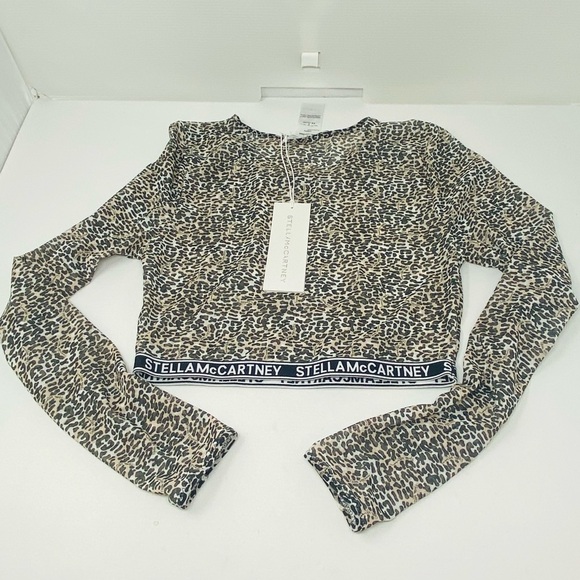 STELLA MCCARTNEY**Cropped Leopard Top**Sm. $280 - Picture 3 of 4